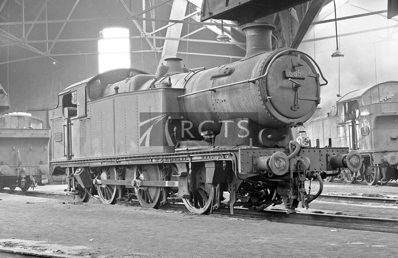 CH02683 - Cl 5600 No. 6656 in Stourbridge shed 25/7/64
