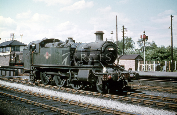FRE0388C - Cl 6100 No. 6126 at Oxford 8/7/64