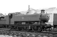 CH00173 - Cl 9400 No. 9417 in store at Didcot 6/6/59