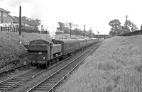 CH02612 - Cl 9400 No. 9403 banking an up excursion at Bromsgrove 13/6/64