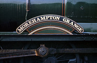 CC00373C - Cl 6800 No. 6853 'Morehampton Grange' (detail of nameplate)