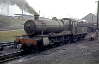 CC00375C - Cl 6800 No. 6859 'Yiewsley Grange' (no namplates) at Tyseley shed c early 1960s