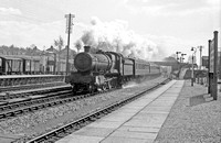CH00470 - Cl 6800 No. 6865 'Hopton Grange' on the 1110 Penzance to Bristol at Tiverton Junction 17/4/60