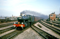 CAR1130C - Cl 7800 No. 7808 'Cookham Manor' on a GWS special c December 1966