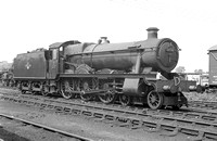 CH00124 - Cl 6959 No. 6994 'Baggrave Hall' at Westbury shed (82D) 16/5/59