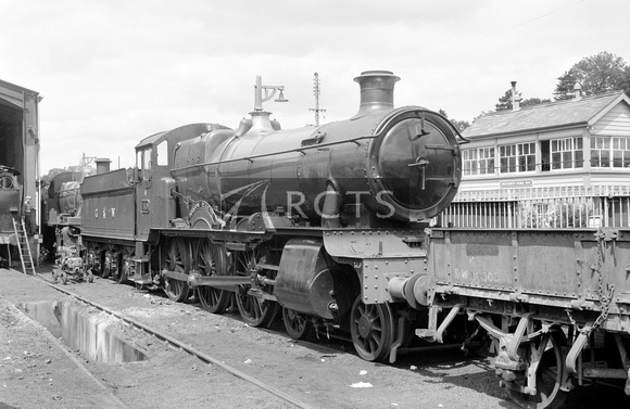 FAI0066 - Cl 7800 No. 7819 "Hinton Manor" at Severn Valley Railway, Bridgnorth 4/7/81