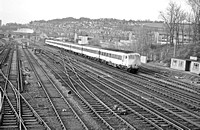 CH03685 - Cl Metro Cammel DPBS (unidentified) on a Surbiton to Carmarthen rail tour at Guildford 26/4/70