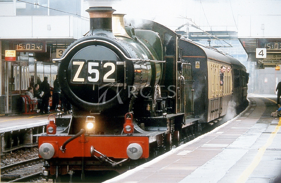 RE00857C - Cl 3440 No. 3440 'City of Truro' on a steam special at Coventry 29/12/04