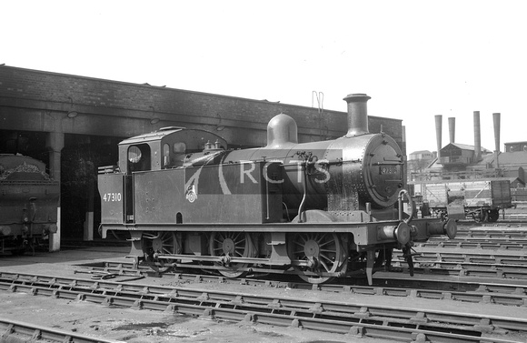 CAR0862 - Cl 3F No. 47310 (ex S&DJR) c late 1950s/early 1960s