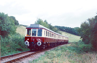 GLE0208C - Cl 115 DMU No. 51859 in service on the WSR 15/9/97