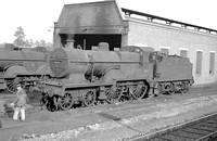 CH01219 - Cl 2P No. 40569 at Templecombe shed 1/7/61