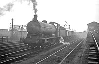 CH04536 - Cl Q6 No. 63391 on a down goods at West Hartlepool 15/10/63