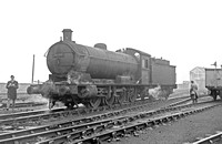 CH04541 - Cl Q6 No. 63410 at West Hartlepool shed 4/9/65