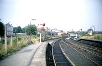 CC00420C - View off the platform end at Chester Northgate station c October 1969