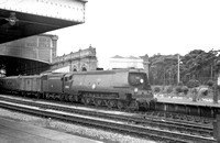 JAY0281 - Cl MN No. 35012 'United States Lines' at Bournemouth Central 12/8/52