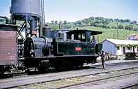 AW00304C - 0-6-0T steam loco No. E54 at Regua 8/5/64