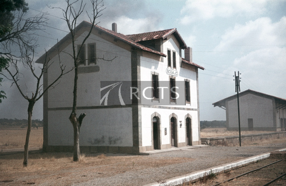 CH06788C - Station building at Bogajo on the La Fuente de San Esteban to Barca d'Alva line between Spain and Portugal 3/9/67