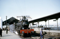 AW00301C - 4-6-0 steam loco No. 354 at Barreiro station 8/5/64