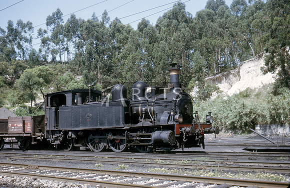 AW00302C - 0-6-2T steam loco No. 027 shunting at Setil 8/5/64
