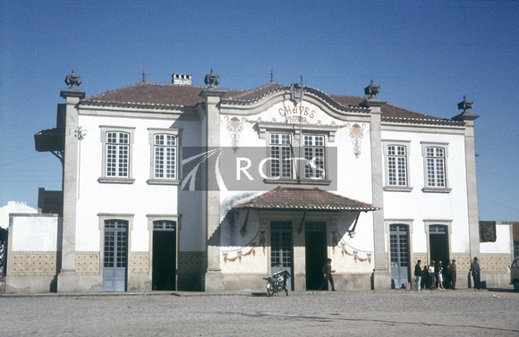 CH06609C - Chaves station building viewed from the approach road 5/9/67