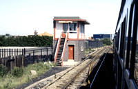 GGR0170C - Ravenhead Junction (St Helens) signal box 2/7/83