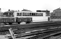 CUL1970 - New signal box at Portsmouth and Southsea(lh corner partly hidden by S&T wagon) 17/4/68