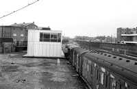 CUL1973 - New signal box at Portsmouth and Southsea (end view) 17/4/68
