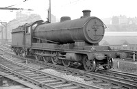 CH04497 - Cl O4/8 No. 63645 light engine at Sheffield Victoria 30/8/60