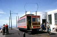 THO0049C - SMR car No. 6 at Snaefell Summit 18/7/63