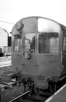 CUL3588VF - Auto trailer bow-ended W169W (Diag A27, Lot 1394) at Hirwaun (view of driving end) 13/5/57