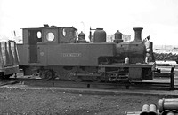 AW00063 - Bowaters 0-6-2T 'Chevallier' at Ridham Dock 11/8/54