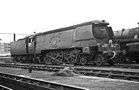 AW00373 - Cl BB No. 34090 'Sir Eustace Missenden, Southern Railway' at Nine Elms Depot 14/8/58