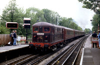 RE03237C - Metropolitan Railway loco No. 12 'Sarah Siddons' at Chorley Wood 20/5/95