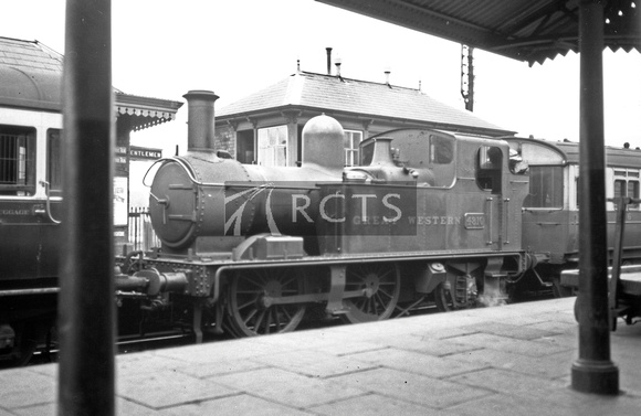 DUN1196 - Cl 0-4-2T No. 4810 at Wrexham station c June 1933
