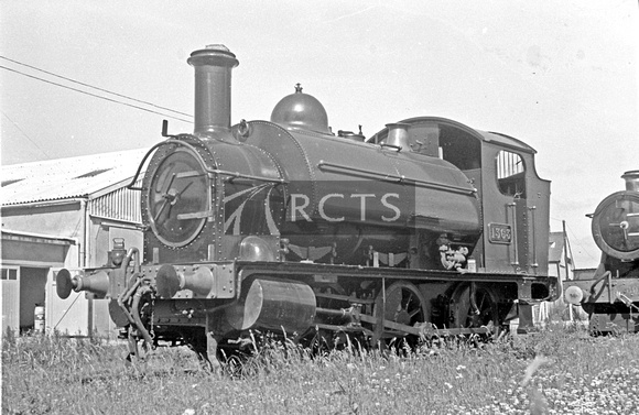 DUN1484 - Cl 1361 No. 1363 at Totnes c July 1966