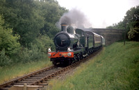 DUN0348C - Cl Dukedog No. 3217 'Earl of Berkeley' in service on the Bluebell Railway c July 1969
