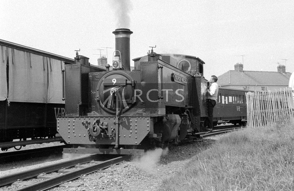 DUN1478 - Cl VoR No. 9 'Prince of Wales' at Aberystwyth c early 1960s