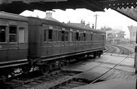 CUL2239 - LSWR lavatory BT S3073S at Poole 30/5/59