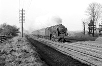 CH00342 - Cl 7P No. 45735 'Comet' on the 1000 Blackpool to Euston service at Leighton Buzzard 7/11/59