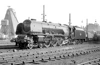 CH02555 - Cl 8P No. 46240 'City of Coventry' at Willesden shed 8/3/64