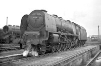 CH01911 - Cl 8P No. 46242 'City of Glasgow' at Polmadie shed 6/8/62