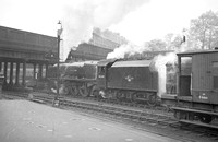 CH01028 - Cl 8P No. 46240 'City of Coventry' on the down 'Red Rose' at Euston 29/4/61