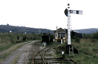 ARJ0013C - View along the track towards the signal box (ex California Crossing) at Toddington, North Gloucestershire Railway Company c 1990