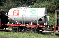 CH06394C - Shell Mex and BP tanker No. 5029 preserved at Shackerstone on the Battlefield Line 11/6/72