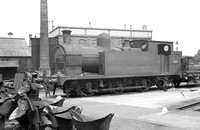 BJW0033 - Cl 0-6-2T No. 269 (Ex Barry R) at Swindon Works, October 1949