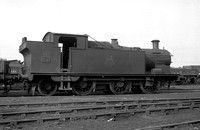 CUL0252 - Cl 0-6-2T GWR No. 58 (ex RR) at Swindon 20/3/55