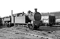BJW0032 - Cl 0-6-2T No. 428 (Ex TVR) on Swindon dump c 1930s