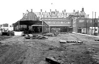 BALD053 - View of the demolition of York old station 23/7/66