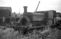 FAI3036 - 0-6-0ST 'Reliance' (Manning Wardle 1621 of 1919) at A R Adams & Son, Newport 12/8/50