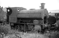 FAI3035 - 0-4-0ST No. 302 (Avonside Engine 1344 of 1892) at A R Adams & Son, Newport 12/8/50